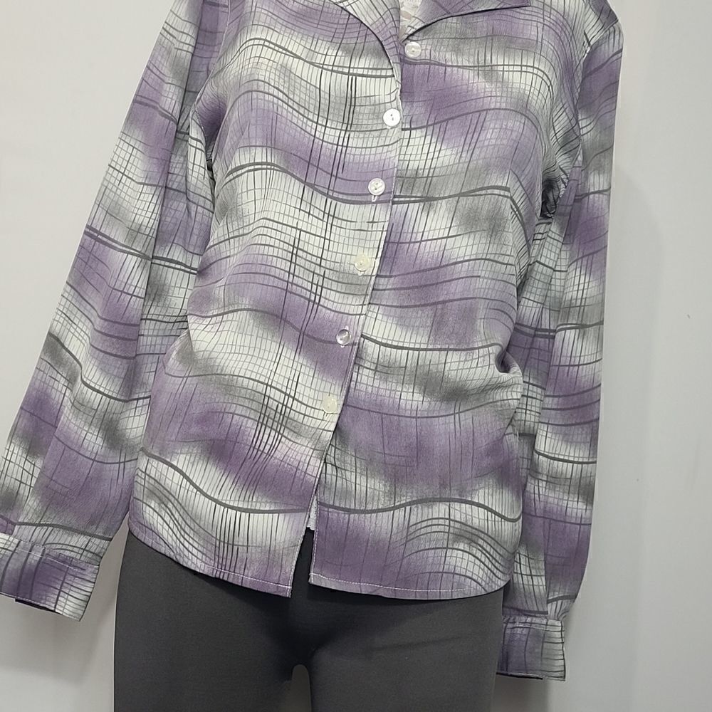 Alfred Dunner Button Up Shirt - Picture 9 of 9